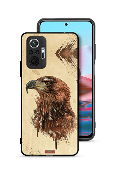 Tolwak غطاء حماية لهاتف شاومي ريدمي نوت 10 برو 4G، أفضل خلفية للصقر