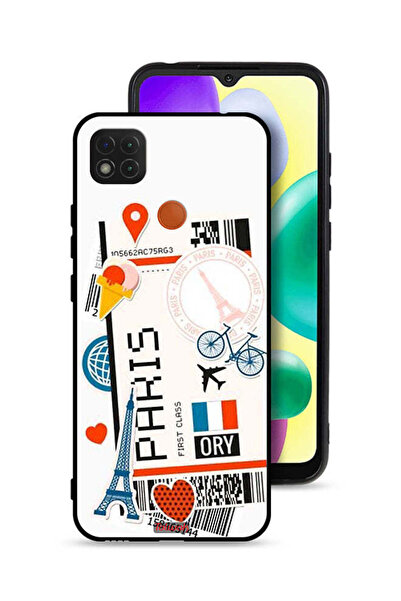 Tolwak غطاء حماية لهاتف شاومي ريدمي 10A - ملصق باريس