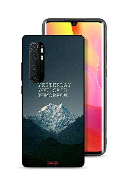 Tolwak غطاء حماية لهاتف شاومي مي نوت 10 لايت - أمس قلت غدًا