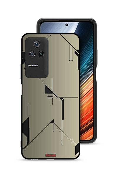 Tolwak Xiaomi Poco F4 Protective Case Cover Minimalism Abstract Digital Art