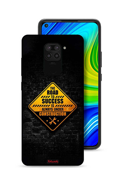 Tolwak غطاء حماية لهاتف شاومي ريدمي نوت 9 طريق النجاح دائمًا قيد الإنشاء