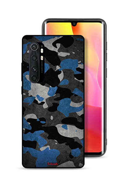 Tolwak Xiaomi Mi Note 10 Lite Protective Case Cover Camouflage Pattern