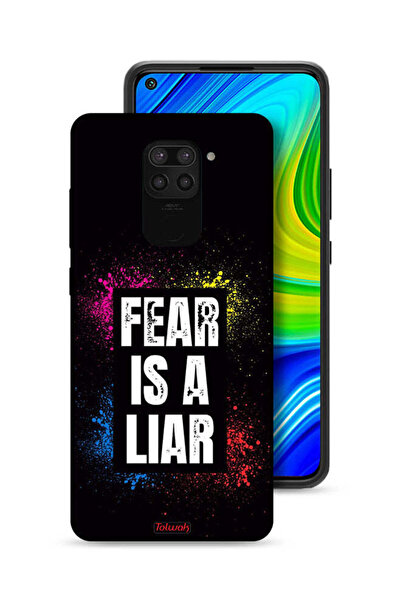 Tolwak غطاء حماية لهاتف شاومي ريدمي نوت 9 - الخوف كاذب
