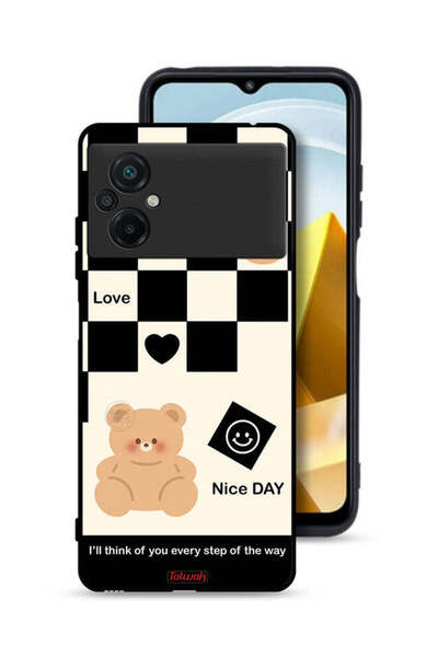 Tolwak جراب حماية لهاتف Xiaomi Poco M5 4G، سأفكر فيك في كل خطوة على الطريق