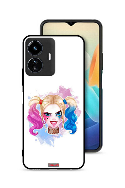 Tolwak غطاء حماية Vivo Y77 5G برسومات هارلي كوين