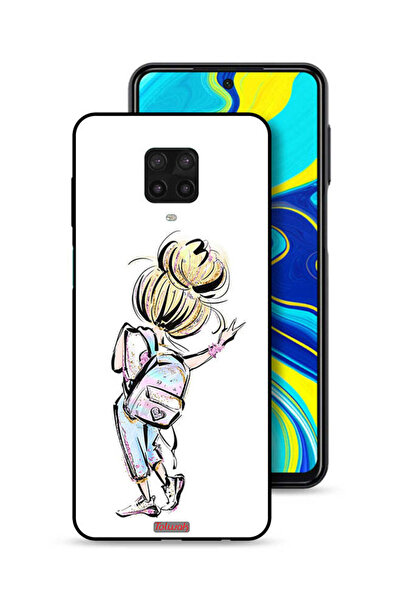 Tolwak غطاء حماية شاومي ريدمي نوت 9 برو - فن العودة إلى المدرسة للفتيات