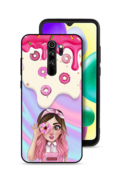 Tolwak غطاء حماية لهاتف شاومي ريدمي نوت 8 برو يحمل صورة دونات