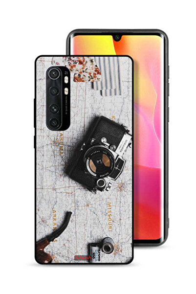 Tolwak غطاء حماية لهاتف شاومي مي نوت 10 لايت بكاميرا كلاسيكية