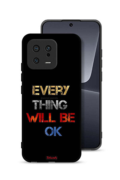 Tolwak غطاء حماية لهاتف Xiaomi 13 كل شيء سيكون على ما يرام
