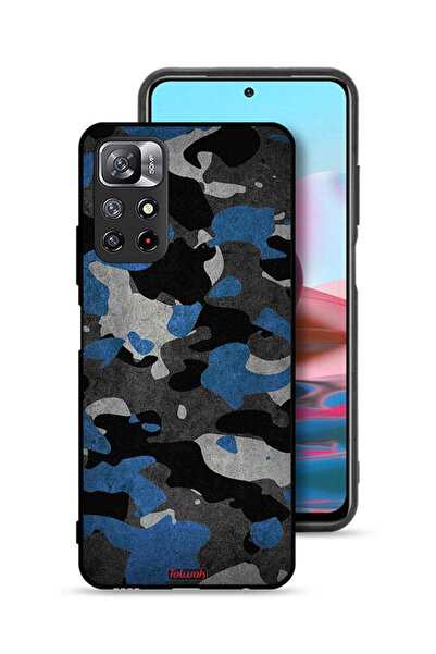 Tolwak غطاء حماية لهاتف شاومي ريدمي نوت 11 4G بنمط مموه
