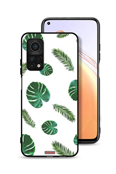 Tolwak غطاء حماية لهاتف شاومي مي 10 تي برو 5G بنقشة ريش فنية