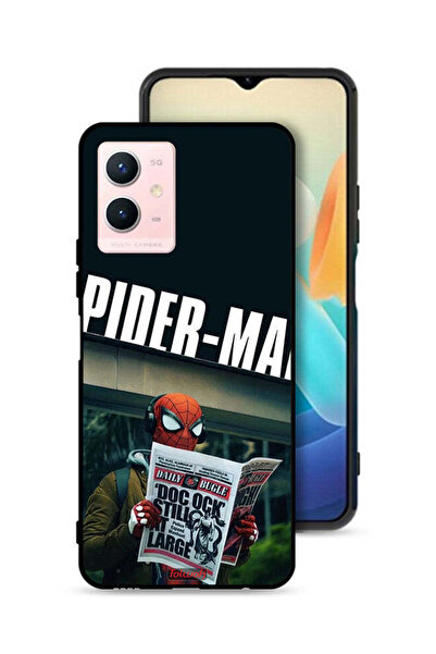 Tolwak غطاء حماية لهاتف Vivo Y33s 5G بتصميم سبايدرمان يقرأ صحيفة