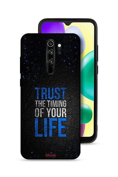 Tolwak Xiaomi Redmi Note 8 Pro Protective Case Cover Trust The Timing Of Your Life