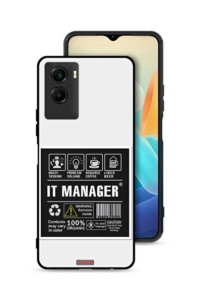 Tolwak غطاء حماية لجهاز Vivo Y55s 5G (2021) - ملصق مدير تكنولوجيا المعلومات