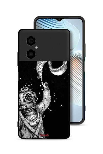 Tolwak غطاء حماية لهاتف Xiaomi Poco M4 5G بتصميم رواد فضاء