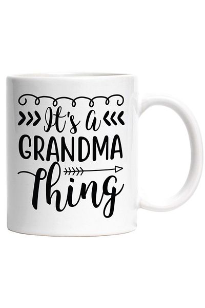 INOVATIX Personalized white mug, It's a grandma thing - it's a grandma thing, INOVATIX®. 330ml
