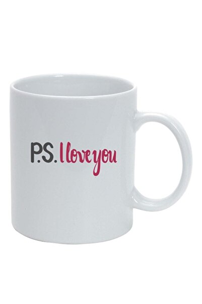 INOVATIX Cana alba personalizata, Love, alb, D391, INOVATIX®. 330ml