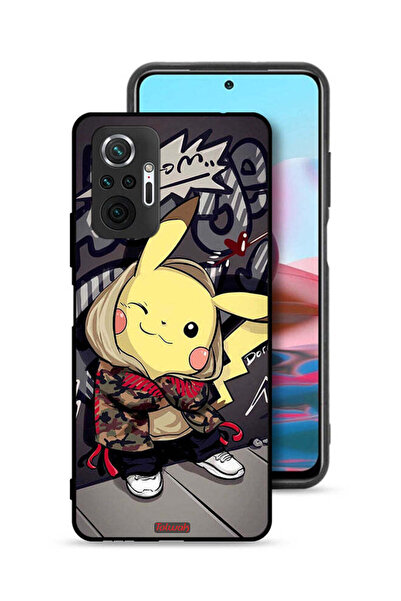 Tolwak غطاء حماية لهاتف شاومي ريدمي نوت 10 برو 4G - رسمة بيتشكو