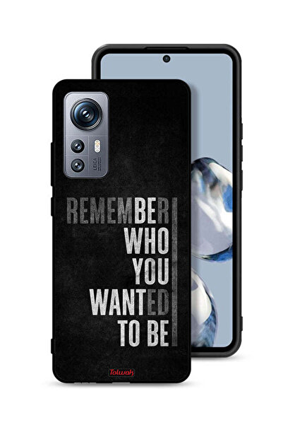 Tolwak غطاء حماية لهاتف Xiaomi 12S تذكر من أردت أن تكون