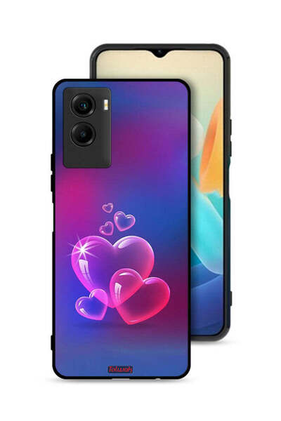 Tolwak Vivo Y55s 5G (2021) Protective Case Cover Water Hearts