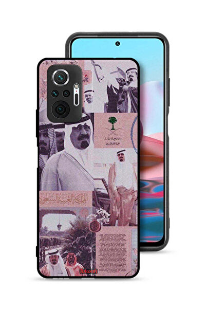 Tolwak غطاء حماية لهاتف شاومي ريدمي نوت 10 برو 4G، ملصق الملك عبد الله العتيق