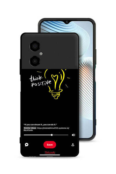 Tolwak غطاء حماية لهاتف Xiaomi Poco M4 5G - فكر بإيجابية