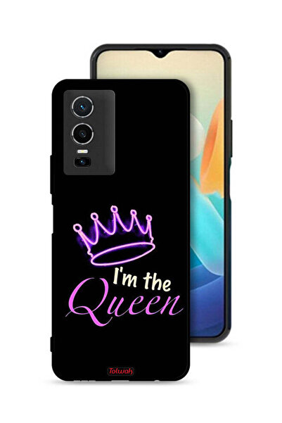 Tolwak غطاء حماية لهاتف Vivo Y76 5G أنا الملكة