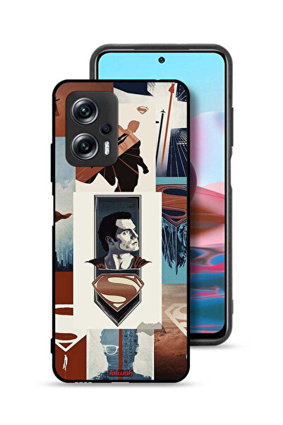 Tolwak غطاء حماية لهاتف شاومي ريدمي نوت 11T برو 5G برسومات سوبرمان