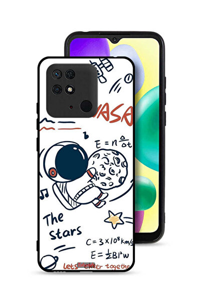 Tolwak غطاء حماية لهاتف شاومي ريدمي 10 سي - ناسا ذا ستارز