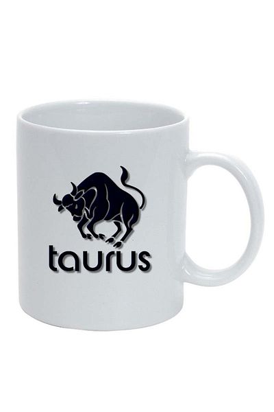 INOVATIX Personalized white mug, Zodiac sign, white, D151, INOVATIX®. 330ml