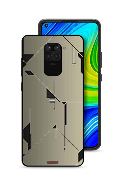 Tolwak غطاء حماية لهاتف شاومي ريدمي نوت 9 بتصميم تجريدي بسيط