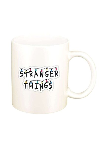 INOVATIX Εξατομικευμένη μαύρη κανάτα, Stranger Things, D1297, INOVATIX®. 330ml