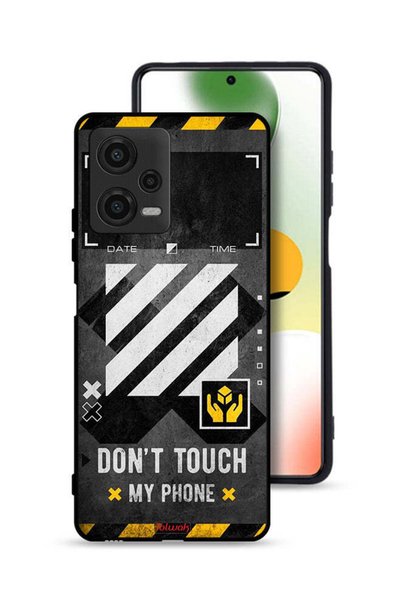Tolwak غطاء حماية لهاتف Xiaomi Poco X5 - لا تلمس هاتفي