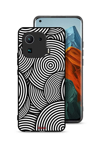 Tolwak غطاء حماية لهاتف شاومي مي 11 برو بنمط دوائر وهمية