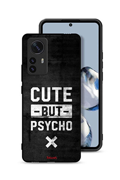 Tolwak Xiaomi 12S Pro Protective Case Cover Cute But Psycho