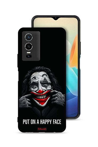 Tolwak غطاء حماية لهاتف Vivo Y76 5G بوجه سعيد