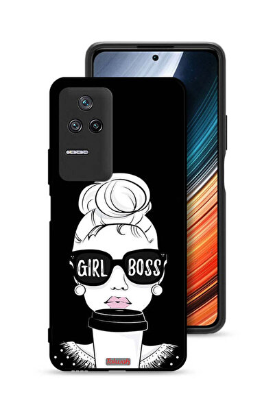 Tolwak Xiaomi Poco F4 Protective Case Cover Girl Boss