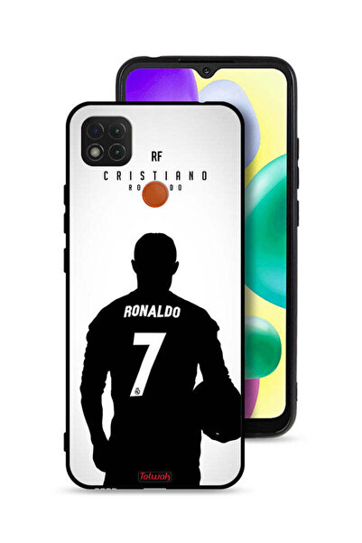 Tolwak غطاء حماية لهاتف شاومي ريدمي 10A بقناع كريستيانو رونالدو