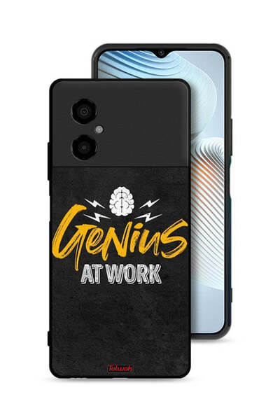 Tolwak Xiaomi Poco M4 5G Protective Case Cover Genius At Work