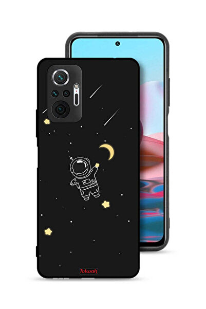 Tolwak غطاء حماية لهاتف شاومي ريدمي نوت 10 برو 4G، مشبك فني لرائد فضاء