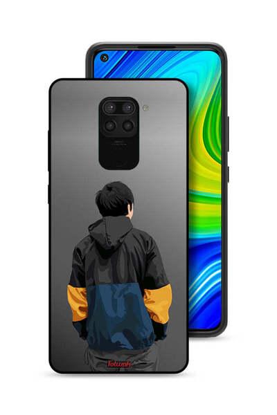 Tolwak غطاء حماية لهاتف شاومي ريدمي نوت 9 بتصميم صورة صبي