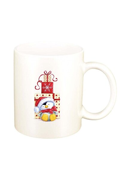 INOVATIX Cana alba personalizata, Craciun Fericit / Merry Christmas, D1529, I...