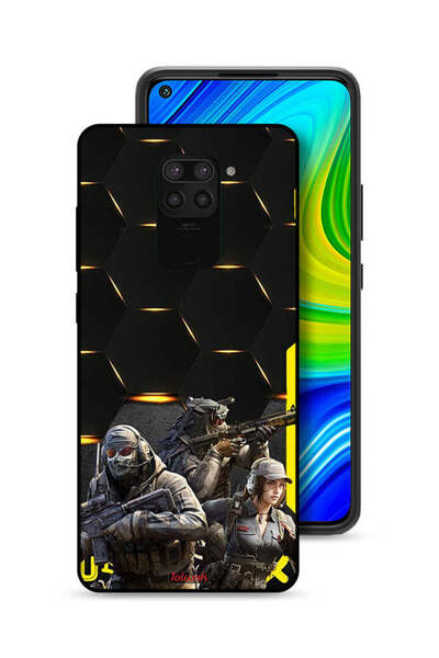 Tolwak غطاء حماية لهاتف شاومي ريدمي نوت 9 بخلفية سايبربانك