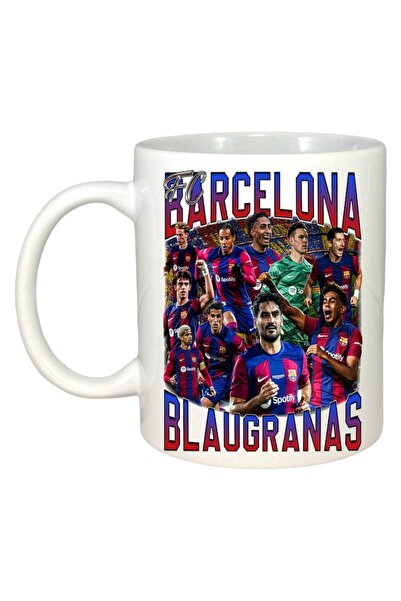 INOVATIX Εξατομικευμένη Λευκή Κούπα, Ομάδα Μπλαουγκράνα της Μπαρτσελόνα, Λευκ...