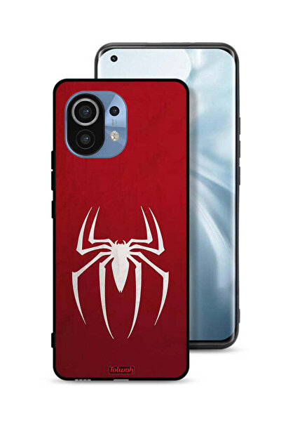 Tolwak غطاء حماية لهاتف شاومي مي 11 أيقونة العنكبوت