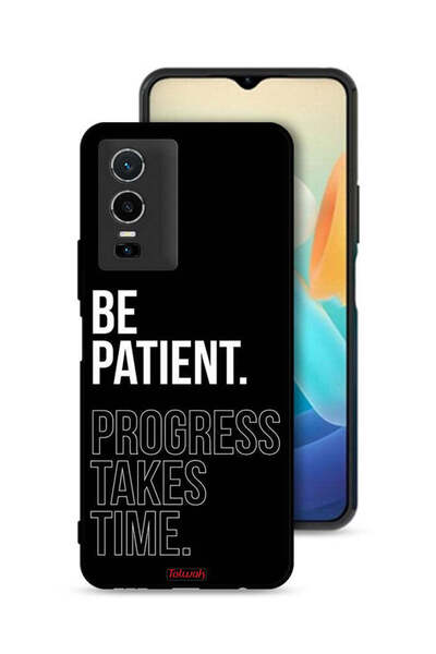 Tolwak غطاء حماية لهاتف Vivo Y76 5G كن صبورًا فالتقدم يستغرق وقتًا