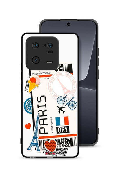 Tolwak غطاء حماية لجهاز شاومي 13 برو - ملصق باريس