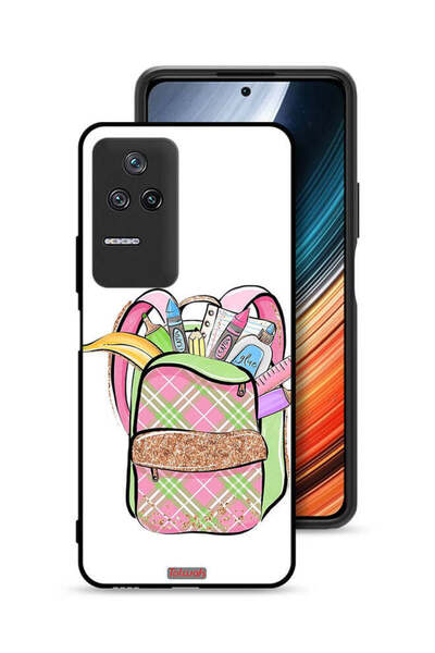Tolwak Xiaomi Poco F4 Protective Case Cover Unicorn Girl Bag