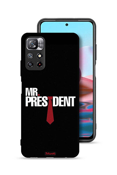 Tolwak غطاء حماية لهاتف شاومي ريدمي نوت 11 4G، السيد الرئيس