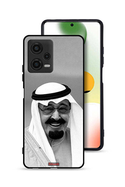 Tolwak غطاء حماية لهاتف شاومي بوكو X5 صورة الملك عبد الله مبتسمًا